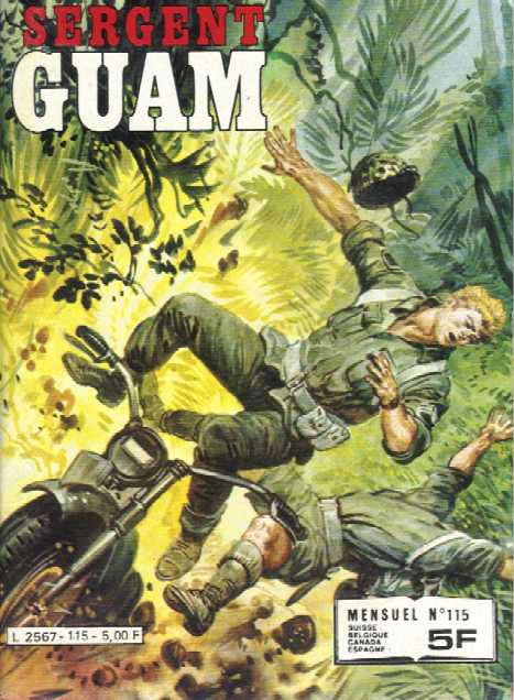 Scan de la Couverture Sergent Guam n 115